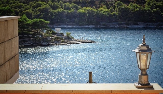 One bedroom apartment with terrace and sea view Povlja, Brač (A-14399-b) in Povlja