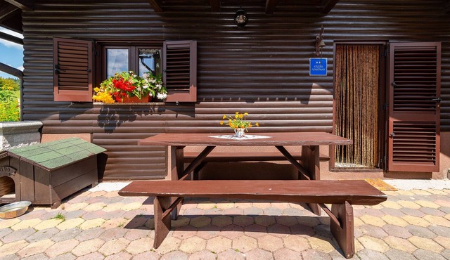 One bedroom apartment with terrace Prezid, Gorski kotar (A-20260-a)