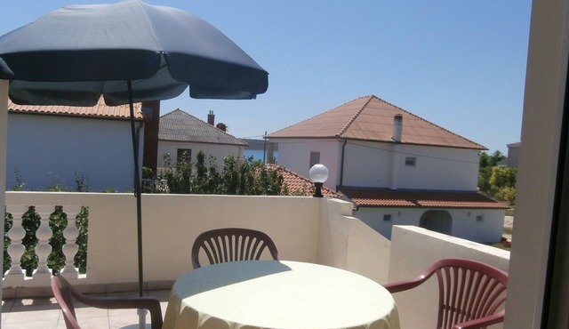 One bedroom apartment with terrace Ljubač, Zadar (A-5947-b)