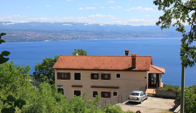 One bedroom apartment with terrace and sea view Liganj, Opatija (A-2337-a)
