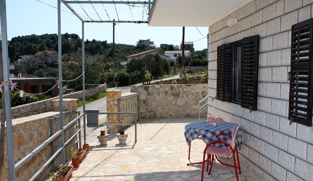 One bedroom apartment with terrace and sea view Marina, Trogir (A-2791-b)