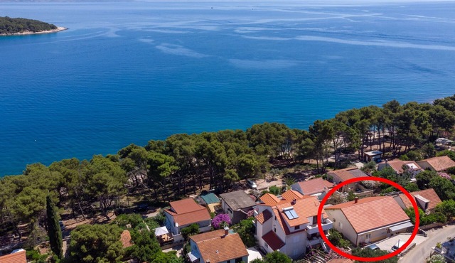 One bedroom apartment with balcony and sea view Jelsa, Hvar (A-8747-b)