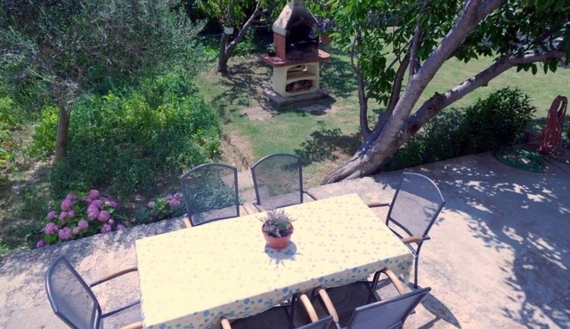 One bedroom apartment with terrace and sea view Supetarska Draga - Donja, Rab (A-15983-c)