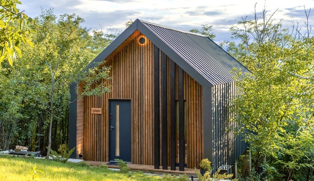 One-Bedroom Barnhouse Cabin in Dealu Mare in Malu Roșu