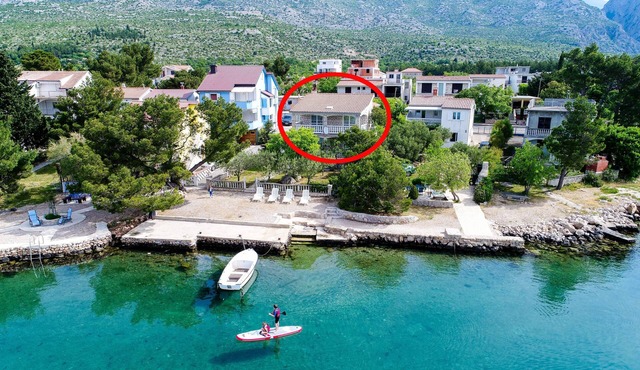One bedroom apartment near beach Seline, Paklenica (A-6531-a)