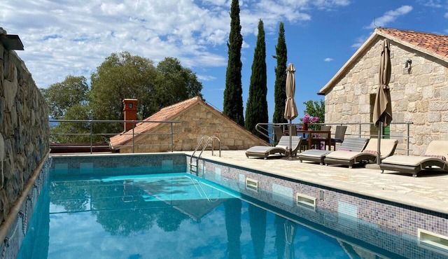 Pet-friendly Villa 'Zeleni Raj' with Sea View, Wi-Fi and Air Conditioning
