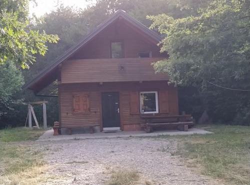 Podklanci-house in the forest in Ilirska Bistrica