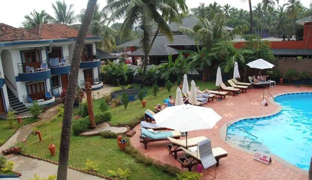 Pool View Studio Apt in Santana Beach Resort in Candolim