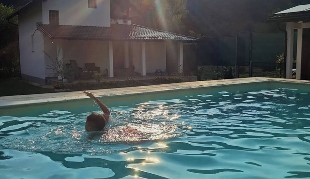 pooltopia holidayhome 3-bedroom estate with a private pool in Bihać in Bihać