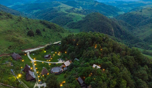 Raven's Nest - The Hidden Village, Transylvania - Romania in Salciua de Jos