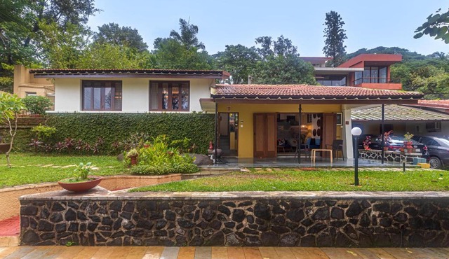 SaffronStays Artica - Rustic twin cottages with verandahs & gardens offering a rural Lonavala experience in Lonavala