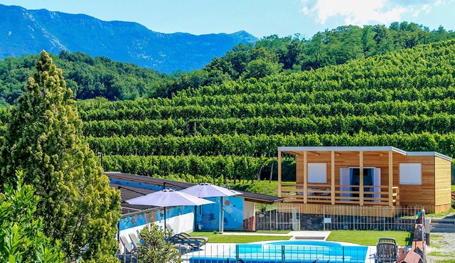 Saxida 2 BR Bungalow Vineyard/Pool View in Nova Gorica