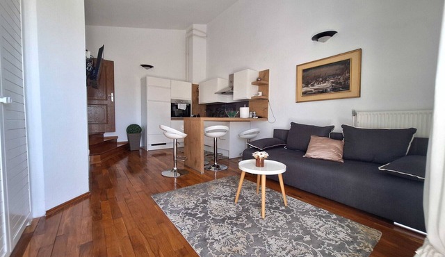 Sea View Apartment Povljana - One Bedroom Apartment with Sea View