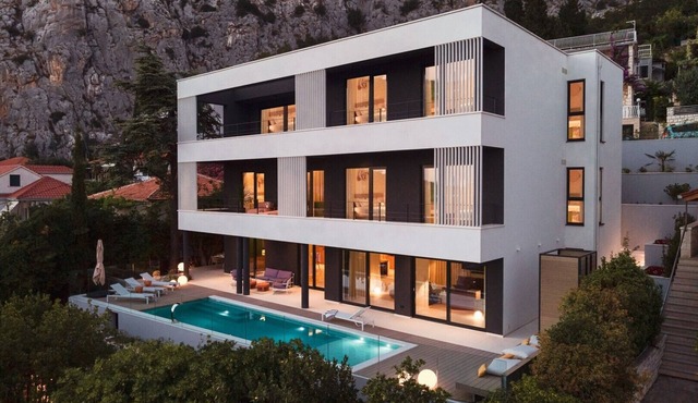 Seaview villa Flora - Heated pool and Spa