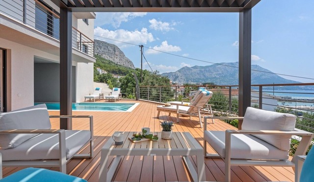 Seaview Villa Calma with Jacuzzi, Media room