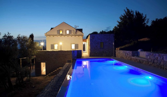 Serene Villa Surrounded By Garden And Olive Groves