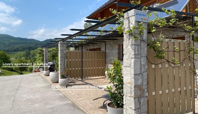 Spacious apartment in nature with sauna! in Postojna