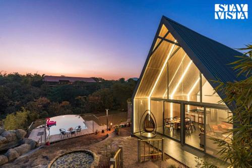 StayVista's Celeste Villa - 3BHK with Viewing Deck & Private Pool in Nashik