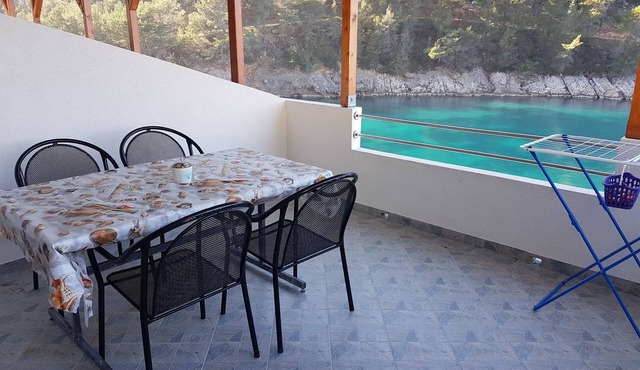 Studio flat near beach Cove Mala Pogorila, Hvar (AS-8952-a)