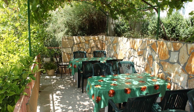Studio flat with balcony and sea view Živogošće - Porat, Makarska (AS-6699-b)