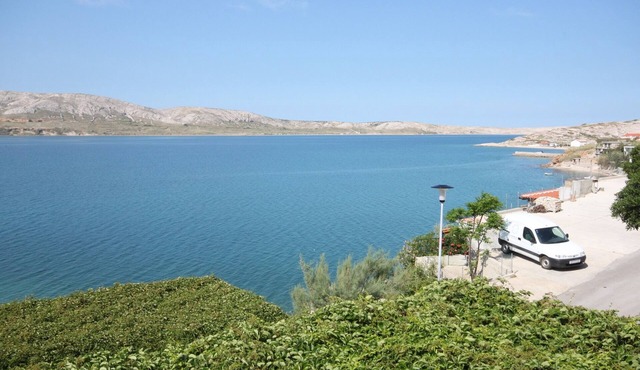 Studio flat with terrace and sea view Zubovići, Pag (AS-6394-b)