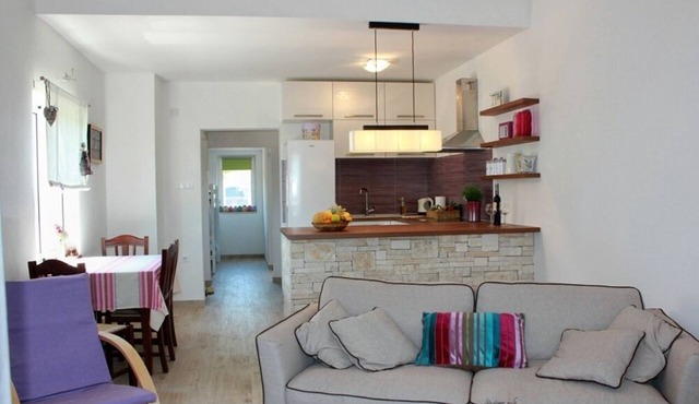 Studio flat with terrace and sea view Ždrelac, Pašman (AS-8424-b)