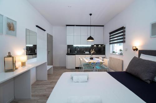 Studioapartment Black & White
