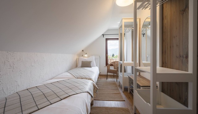 Sunrise mountain view apartment near Lake Bled in Radovljica