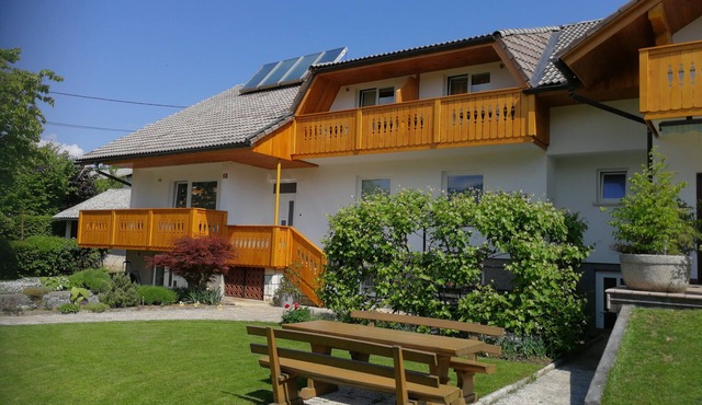 The Apartments Kristan are located in Bled, at the edge of the lovely meadow fro in Bled