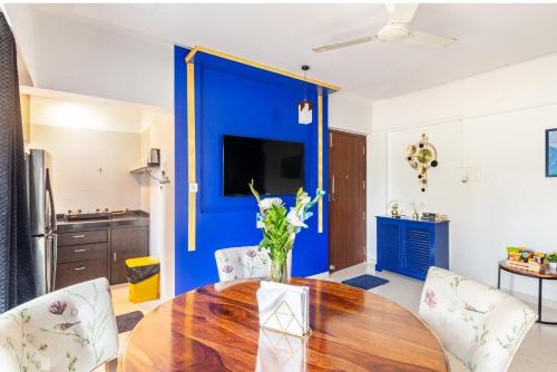 The Blue Abode! Premium 1Bhk Santacruz West in Mumbai