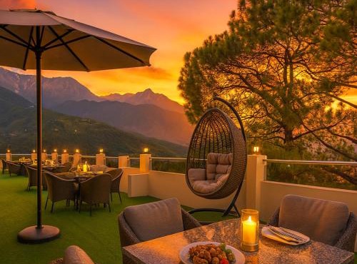 The Ginger- A Four Star Luxury Hotel In Dharamshala # Centrally Heated & Air Cooled # Premium Rooms # Lift # Bar # Terrace # Big Parking # Near market # Top Rated # Property of the year # By royal castle # in Dharamshala
