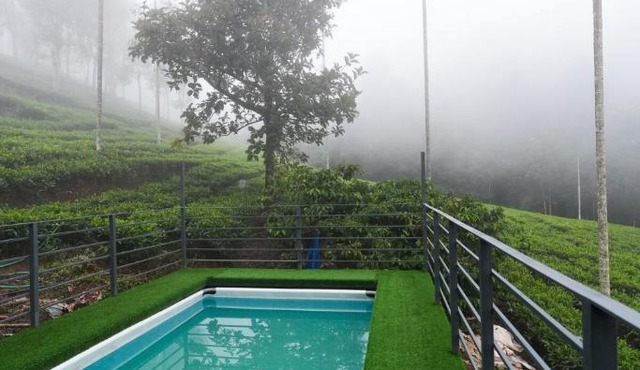 The90sVilla - Pool Amidst Tea Gardens in Pinangode