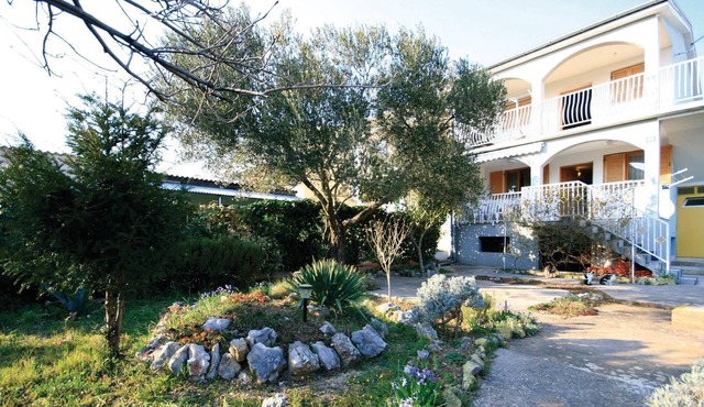 This simply furnished apartment is located on the first floor in the beautiful place Jadrija, known