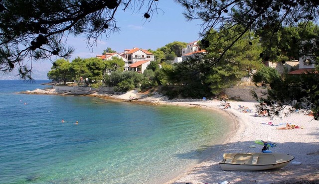 Three bedroom apartment with terrace Postira, Brač (A-12051-a) in Postira