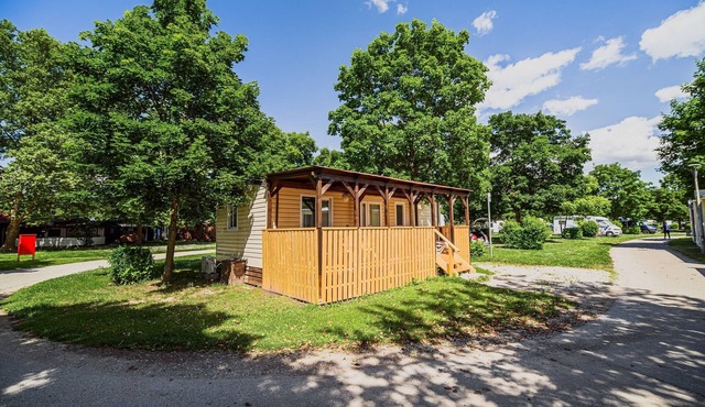 Three Bedroom Mobile Home with Lake View (owner 3) in Catez ob Savi