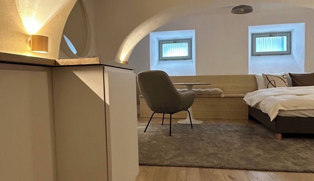 Transformed centuries old cellar into artist studio. Pet friendly in Brașov