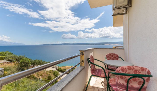 Two bedroom apartment with balcony and sea view Lokva Rogoznica, Omiš (A-23105-d) in Lokva rogoznica