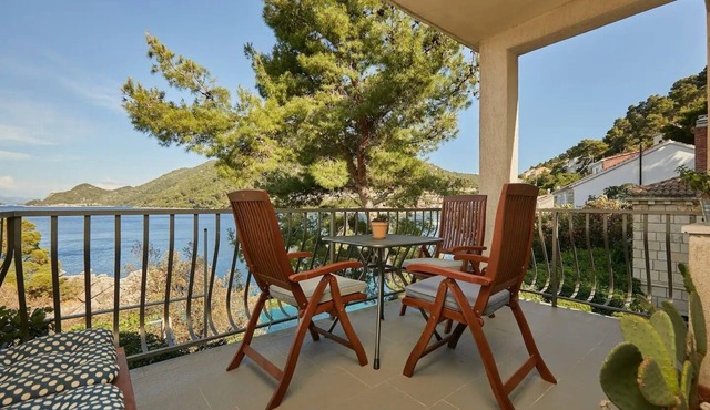 Two bedroom apartment near beach Sobra, Mljet (A-22343-a) in Babino Polje