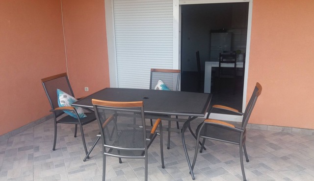 Two bedroom apartment with terrace and sea view Maslenica, Novigrad (A-6573-b)