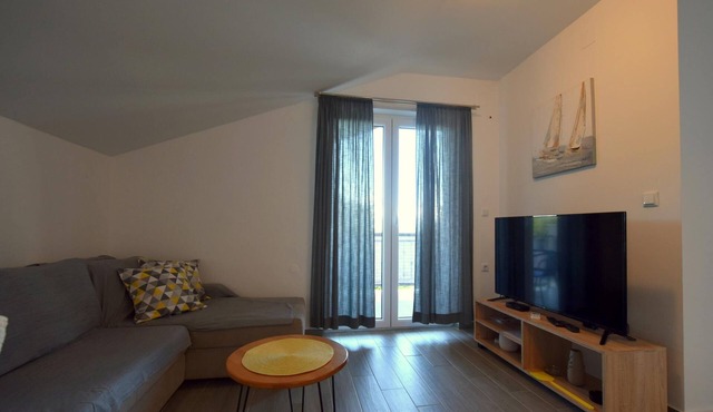 Two bedroom apartment with balcony Gabonjin, Krk (A-19414-b) in Malinska