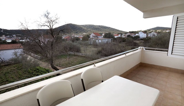 Two bedroom apartment with terrace and sea view Vinišće, Trogir (A-16439-b)
