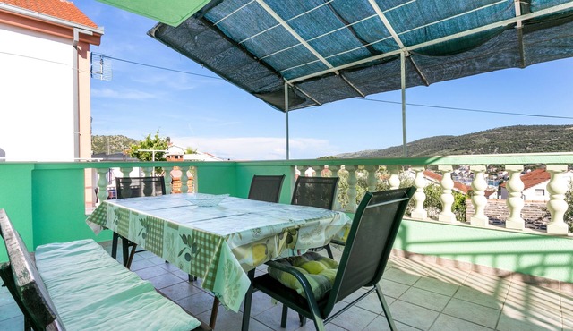 Two bedroom apartment with terrace and sea view Marina, Trogir (A-20016-b)