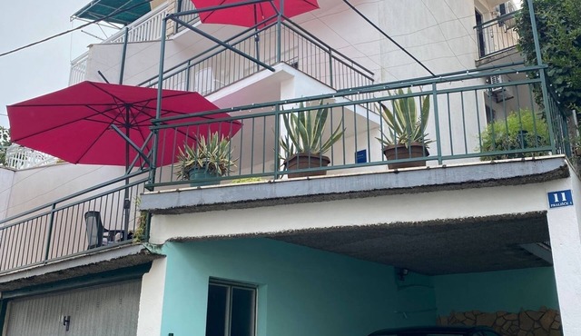 Two bedroom apartment with terrace and sea view Marina, Trogir (A-23667-a)