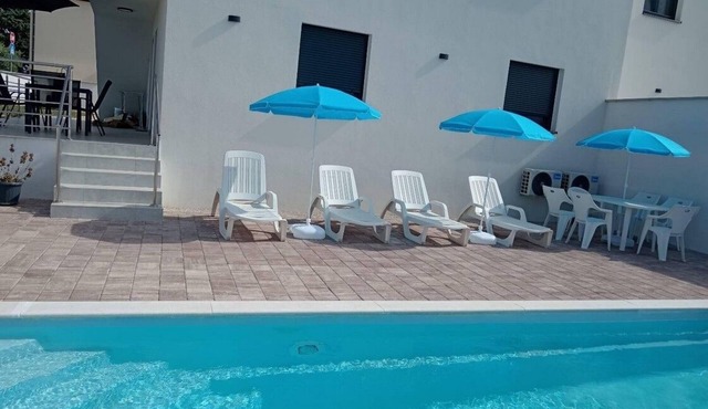 Two bedroom apartment with a swimming pool Murine (Umag) (A-27509-b)