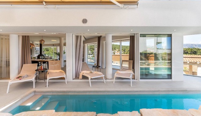 Villa Basina is luxury and privacy in picturesque settings on excellent location in Vrboska