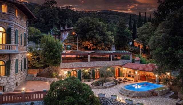Villa Mansion with private beach and swimming pool