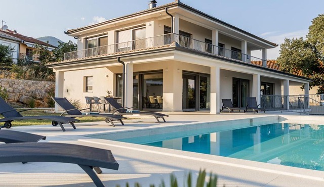 Villa Maritima Opatija-Meerblick-Infinity Pool-Luxus-Relax