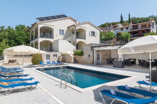 Villa Vires in Labin