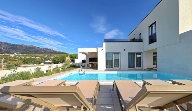 Villa Wave of Love with Sea View and Pool