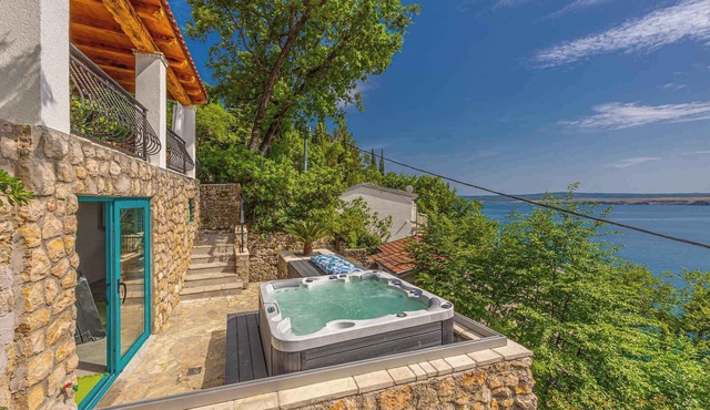 Villa with terrace and sea view in Jadranovo